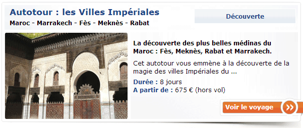 Les villes impériales marocaines